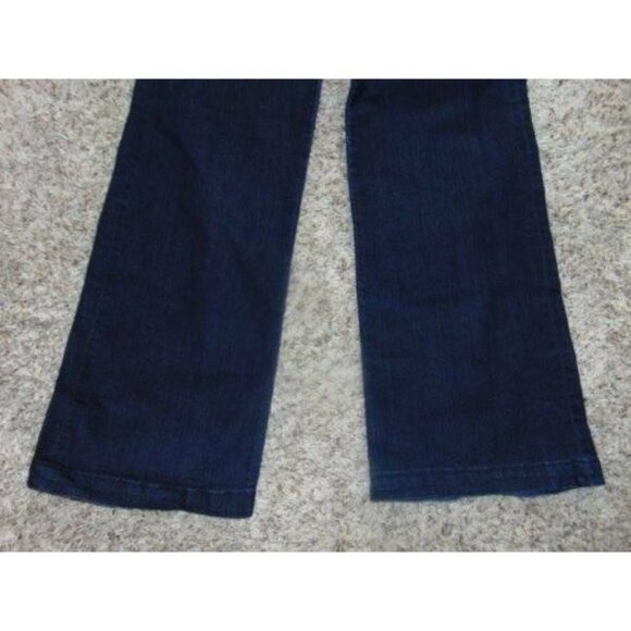 Womens Vanity Dakota Flare Jeans 27 Dark Blue Denim - Picture 3 of 5